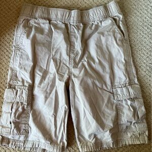 Kids Lightweight Cargo Shorts in Light Khaki